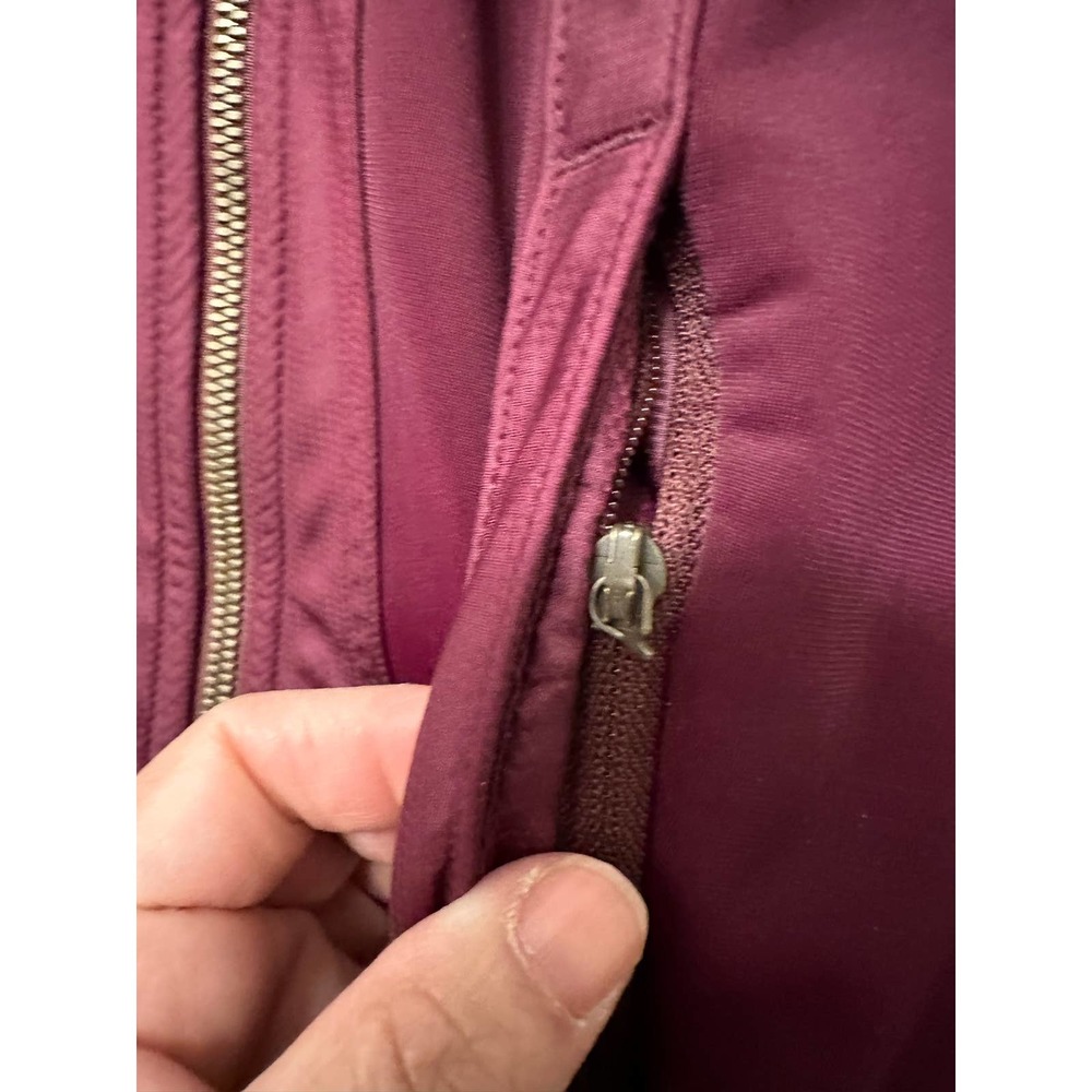 Athleta Verbier Jacket Hooded Softshell Fleece Li… - image 5